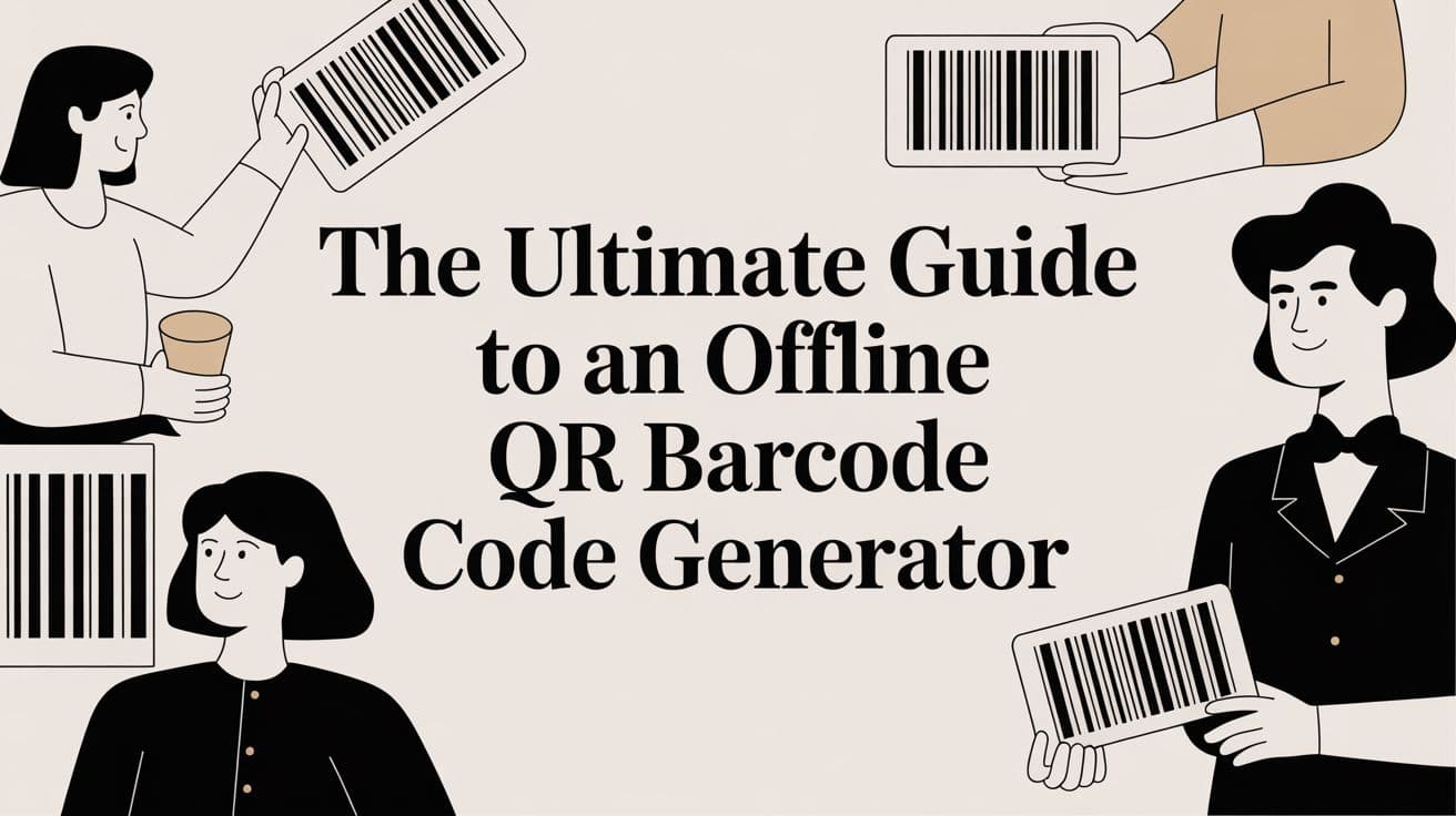 The Ultimate Guide to an Offline QR Barcode Code Generator