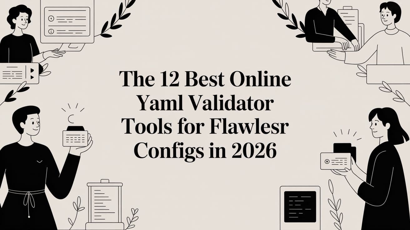 The 12 Best Online YAML Validator Tools for Flawless Configs in 2026