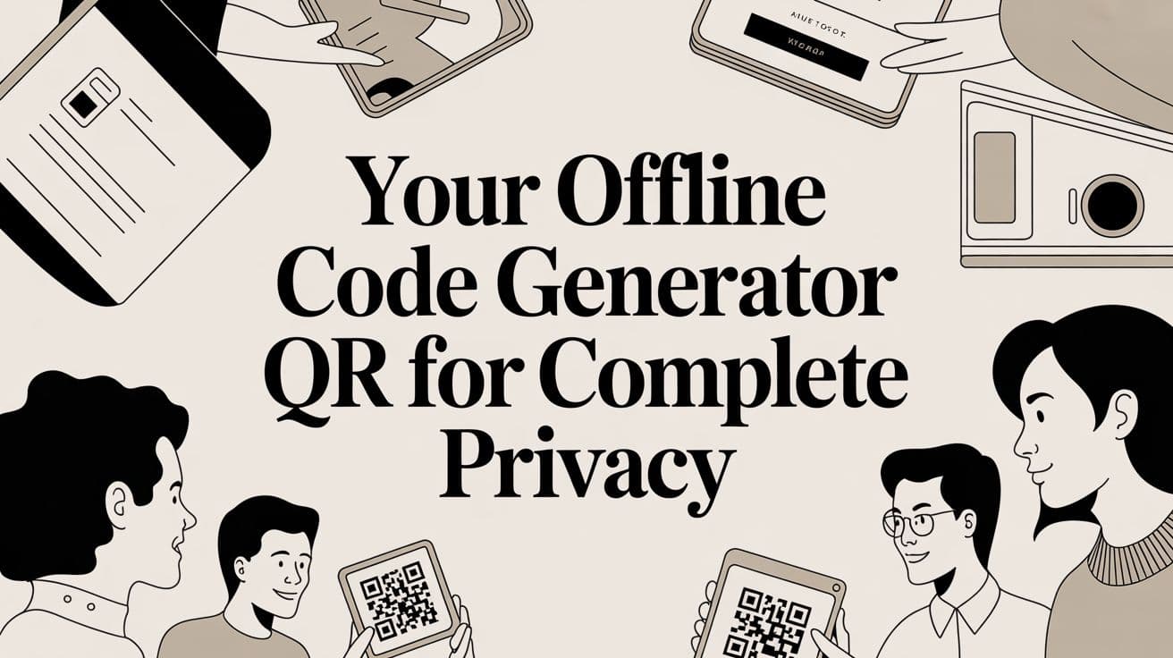 Your Offline Code Generator QR for Complete Privacy