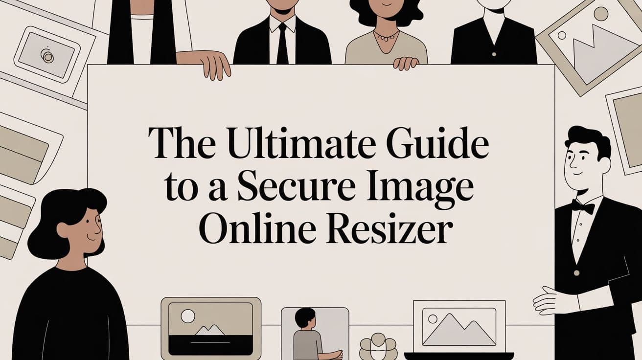 The Ultimate Guide to a Secure Image Online Resizer
