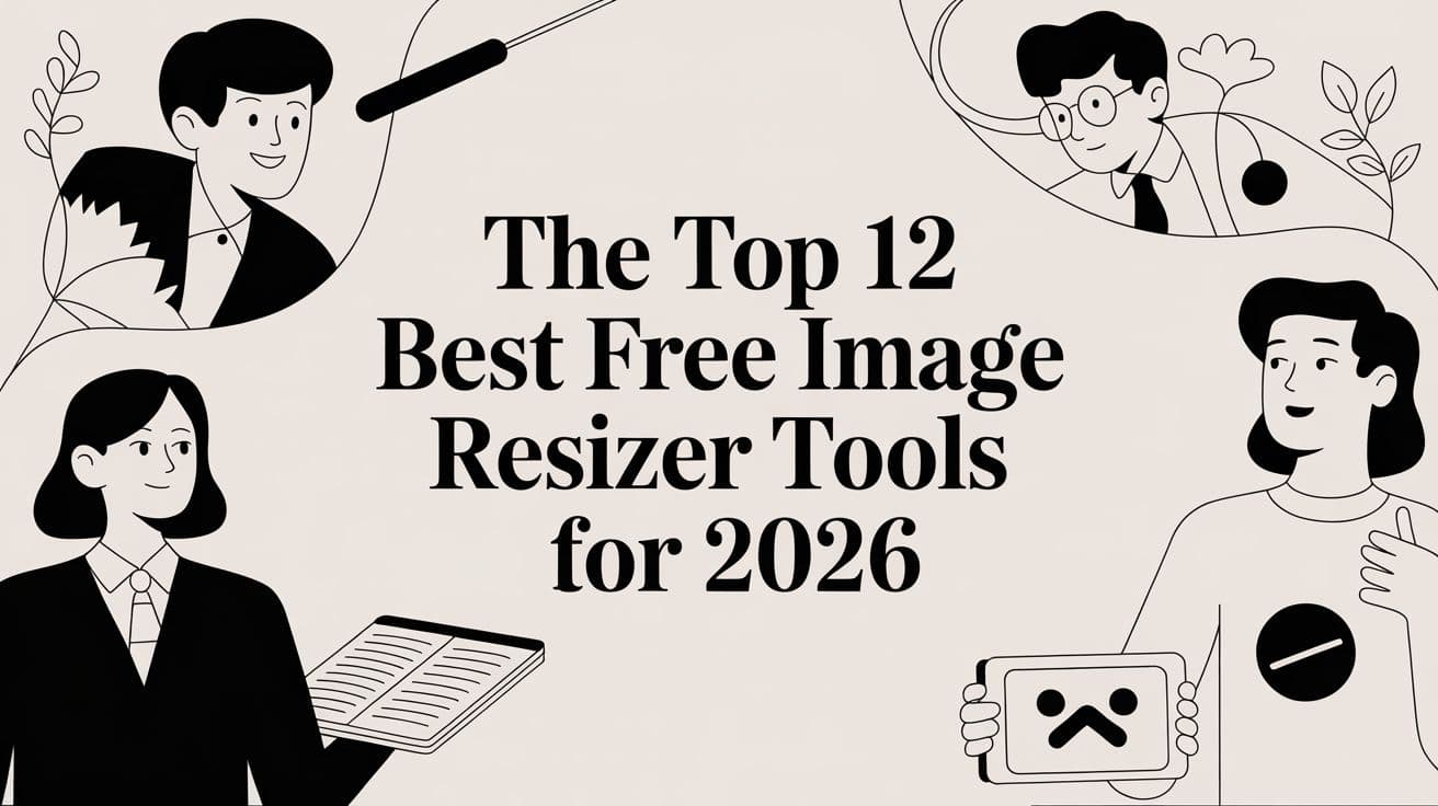 The Top 12 Best Free Image Resizer Tools for 2026