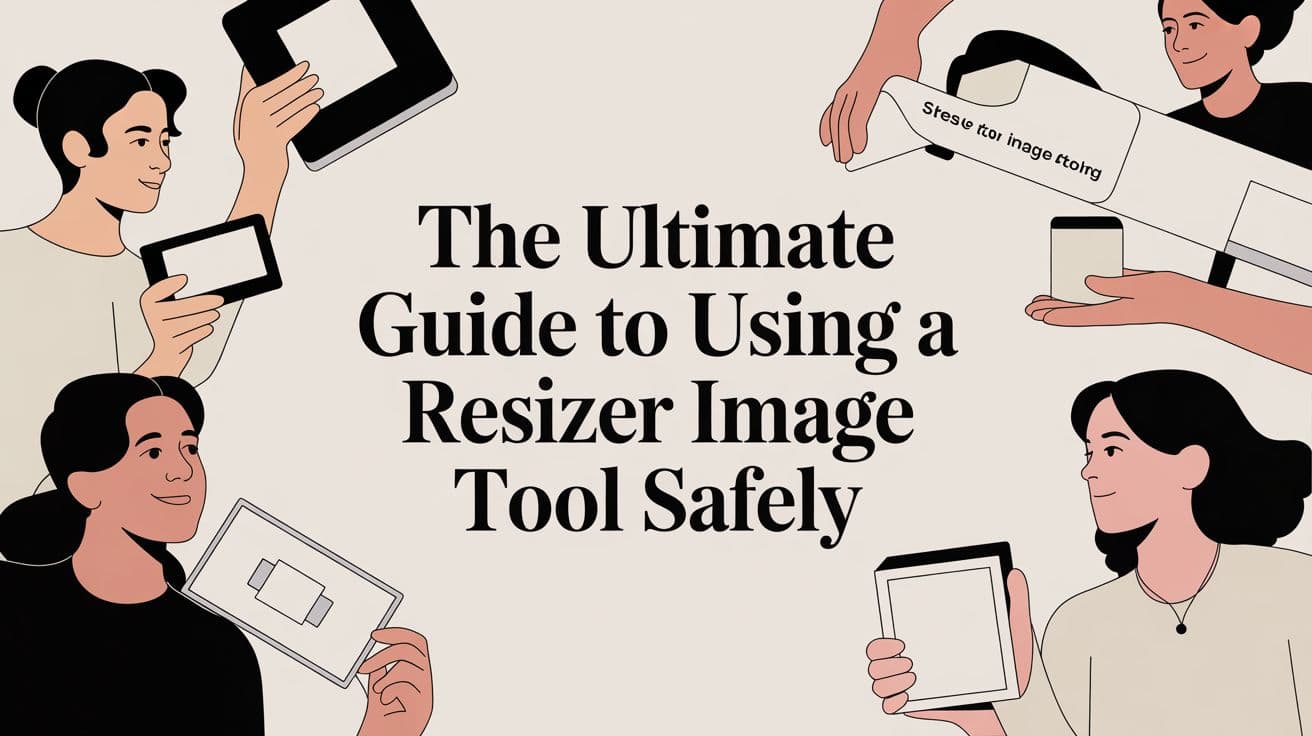 The Ultimate Guide to Using a Resizer Image Tool Safely