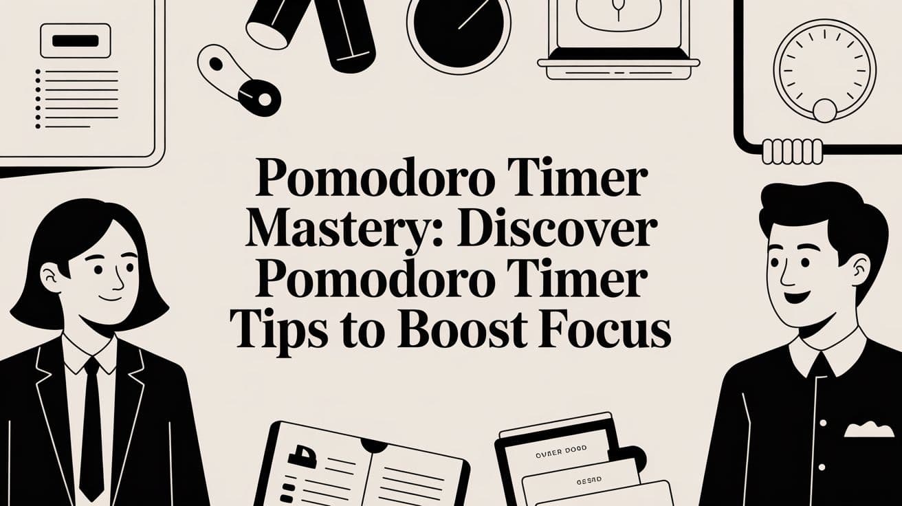 Pomodoro Timer Mastery: Discover pomodoro timer tips to boost focus