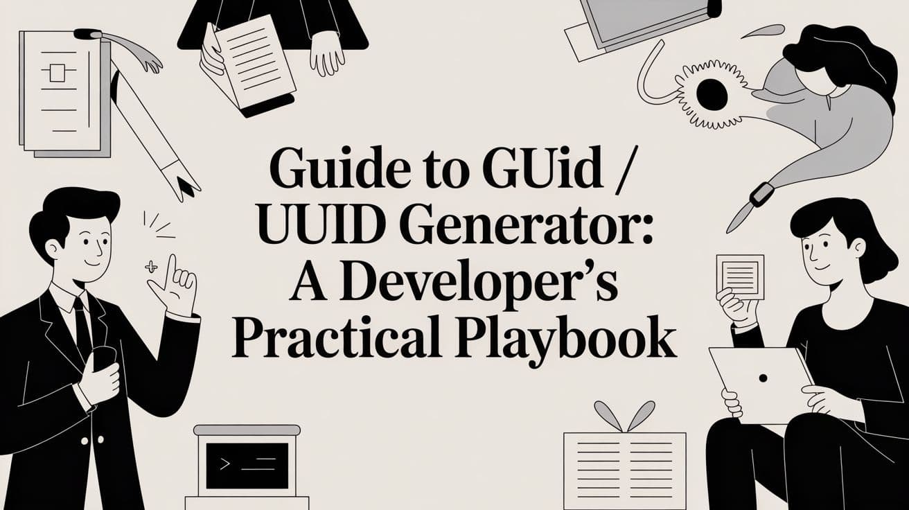 Guide to guid / uuid generator: A Developer's Practical Playbook