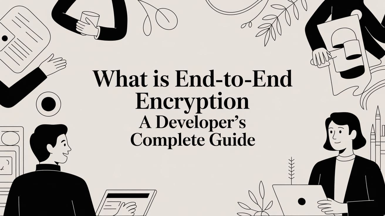 What Is End-to-End Encryption A Developer's Complete Guide