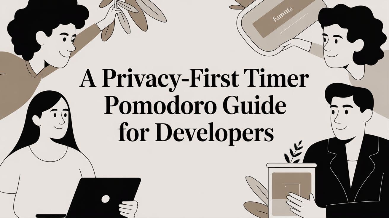 A Privacy-First Timer Pomodoro Guide for Developers