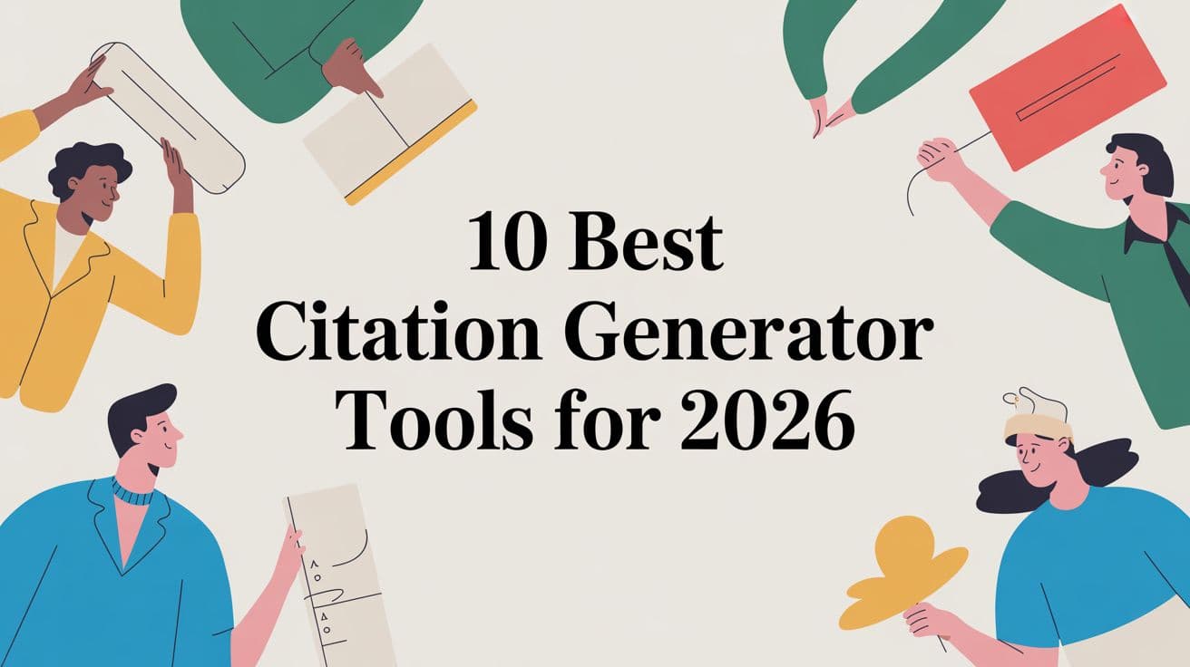 10 Best Citation Generator Tools for 2026