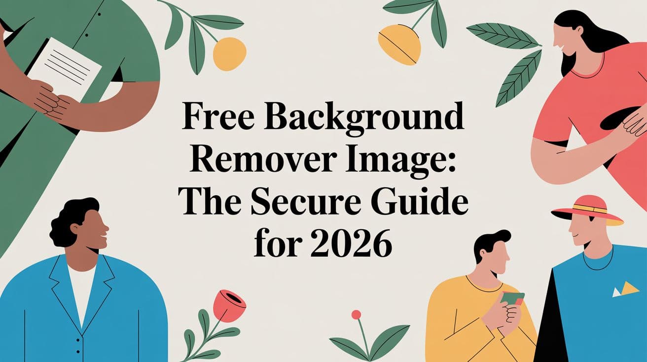 Free Background Remover Image: The Secure Guide for 2026