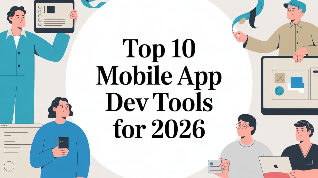 Top 10 Mobile App Dev Tools for 2026