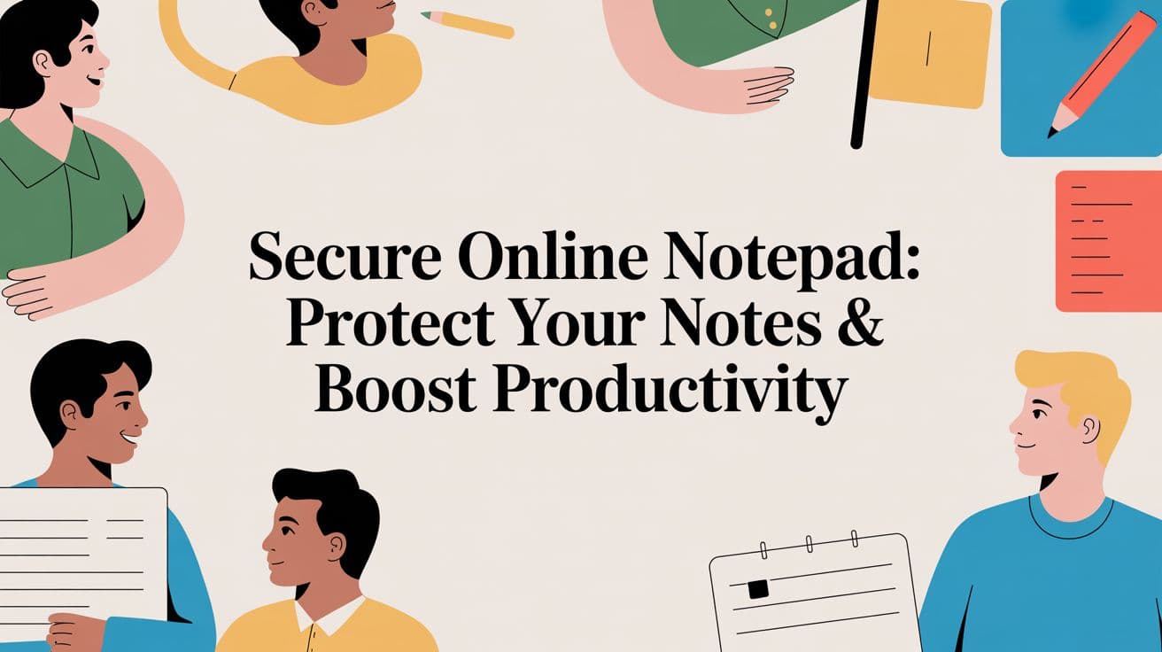 Secure Online Notepad: Protect Your Notes & Boost Productivity